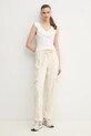 Top Pepe Jeans MILLIE PL506050 μπεζ SS25