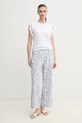 Βαμβακερό μπλουζάκι Pepe Jeans VIC PL506067 λευκό SS25