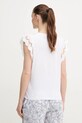 Ρούχα Βαμβακερό μπλουζάκι Pepe Jeans VIC PL506067 λευκό