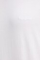 Βαμβακερό μπλουζάκι Pepe Jeans VIC PL506067 λευκό
