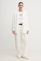 Хлопковая футболка Pepe Jeans RUMER PL506072 белый SS25