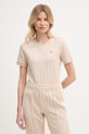 Lacoste kratka majica ženska bež TF3244