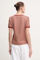 Îmbrăcăminte Lacoste tricou TF3244 portocaliu