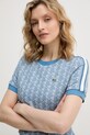 Lacoste T-shirt damski niebieski TF3244