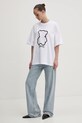 Iceberg tricou din bumbac F5B2.6327 alb SS25
