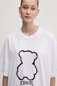 Iceberg tricou din bumbac alb F5B2.6327
