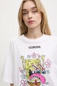 Iceberg tricou din bumbac alb F51A.6325