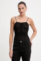 Pinko body wzorzyste czarny 105229.A2M5