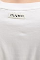 Bavlněné tričko Pinko 105145.A2LT bílá