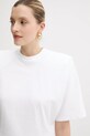 Бавовняна футболка Pinko білий 105217.A2M2