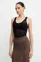 Pinko top pozostałe czarny 105149.A2LS