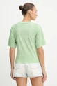 Odzież Pinko t-shirt bawełniany REIMAGINE by Patrick Mcdowell 105086.A2K0 zielony