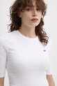 Levi's tricou LUCA SLIM TEE alb A3388