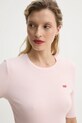 Tričko Levi's LUCA SLIM TEE ružová A3388