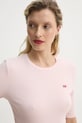 Levi's tricou LUCA SLIM TEE roz A3388