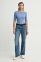 Levi's tricou LUCA SLIM TEE A3388 albastru SS25