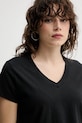 Levi's t-shirt BOXY VNECK TEE fekete A8774