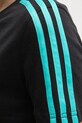 Памучна тениска adidas x Mercedes JV5424 черен