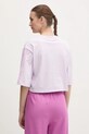 Îmbrăcăminte adidas tricou din bumbac Essentials JE1205 violet