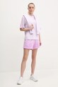 adidas tricou din bumbac Essentials JE1220 violet SS25