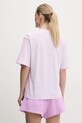 Îmbrăcăminte adidas tricou din bumbac Essentials JE1220 violet