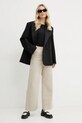 Weekend Max Mara t-shirt 2515971011600 czarny SS25