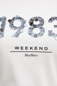 Weekend Max Mara t-shirt bawełniany 2515971041600 biały