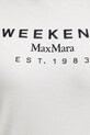 Weekend Max Mara t-shirt bawełniany 2515971041600 biały