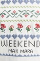 Хлопковая футболка Weekend Max Mara 2515971041600 белый