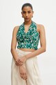 Odzież Weekend Max Mara bluzka 2515161026600 zielony
