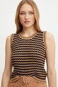 Weekend Max Mara mellény barna 2515361092600