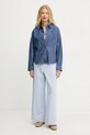 Льняная футболка Weekend Max Mara 2515941012600 белый SS25