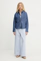 Plátěné tričko Weekend Max Mara 2515941012600 bílá SS25