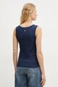 Îmbrăcăminte Weekend Max Mara top din bumbac 2515941022600 bleumarin