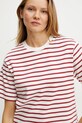 Бавовняна футболка Weekend Max Mara червоний 2515941042600