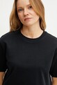 Weekend Max Mara tricou din bumbac negru 2515941042600
