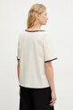 Ρούχα Βαμβακερό μπλουζάκι Weekend Max Mara 2515941062600 μπεζ