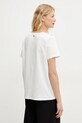 Odzież Weekend Max Mara t-shirt z domieszką lnu 2515941112600 biały