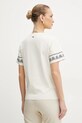 Одежда Хлопковая футболка Weekend Max Mara 2515971042600 бежевый