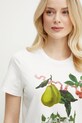 Хлопковая футболка Weekend Max Mara белый 2515971052600