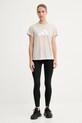 adidas Performance t-shirt treningowy Train Essentials JC9594 beżowy SS25
