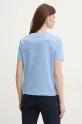 Odzież Max Mara Leisure t-shirt bawełniany 2516941038600 niebieski