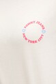 Tommy Jeans tricou din bumbac DW0DW21768 bej