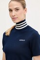 Îmbrăcăminte adidas Originals tricou CROP TURTLENECK JC7680 bleumarin