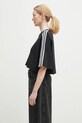 Бавовняна футболка adidas Originals BOXY TEE JY8884 чорний SS25