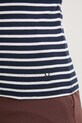 United Colors of Benetton top din bumbac 30YSDH010 bleumarin