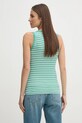 Одежда Хлопковый топ United Colors of Benetton 30YSDH010 бирюзовый