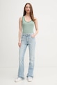 Βαμβακερό τοπ United Colors of Benetton 30YSDH010 πράσινο SS25