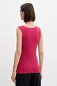 Βαμβακερό τοπ United Colors of Benetton 3GA2DH010 ροζ AW25