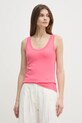 Odzież United Colors of Benetton top bawełniany 3GA2DH010 różowy